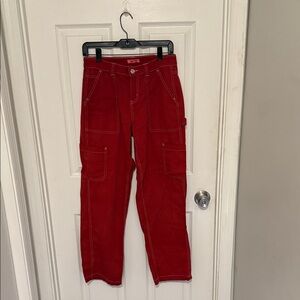 Garage Vibrant Red Pants